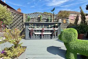Southerly Rear Garden- click for photo gallery